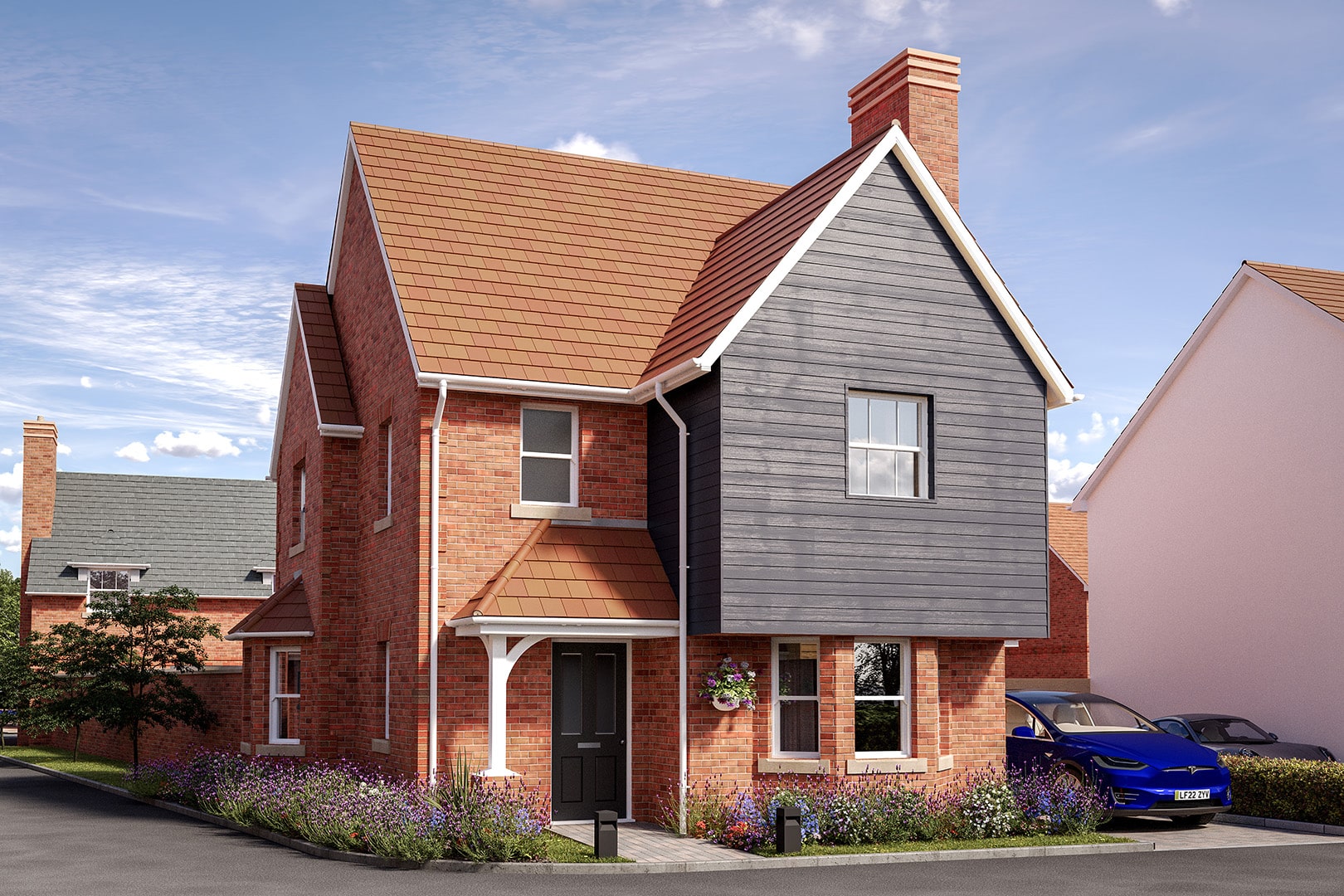 New Homes Sway Brockenhurst Lymington New Forest, St Luke's Fields by Hurst & Hurst Estates