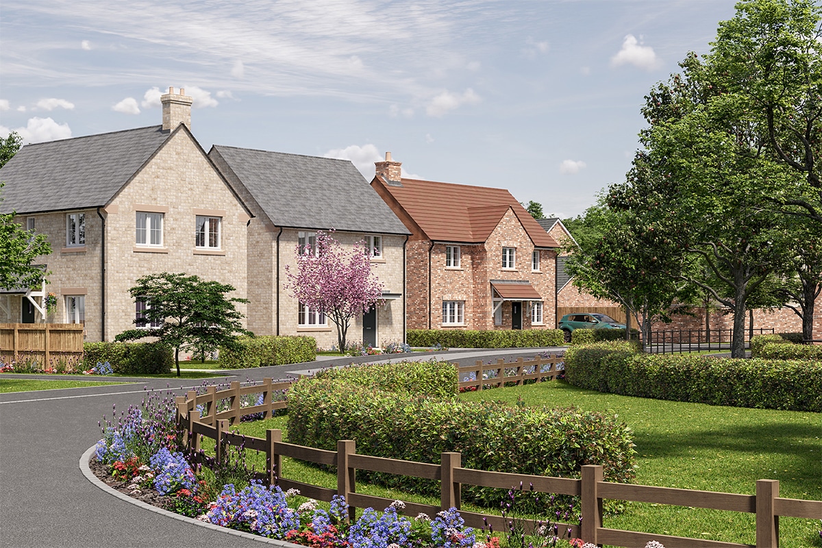 New Homes Shillingstone Fields, Okeford Fitzpaine, Dorset by Hurst & Hurst Estates