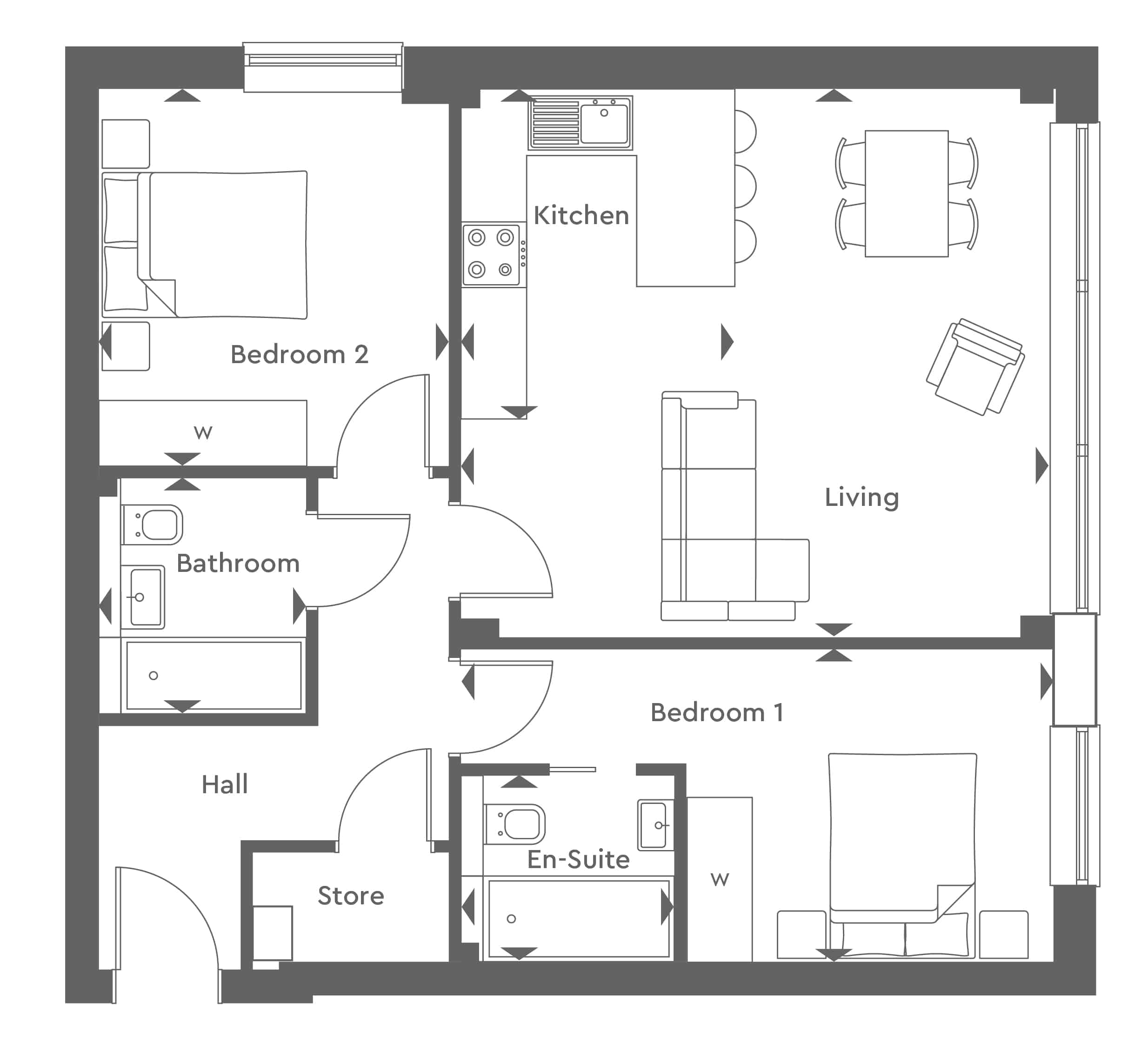 Homes for sale in Bournemouth New Homes Dorset Reef Manor