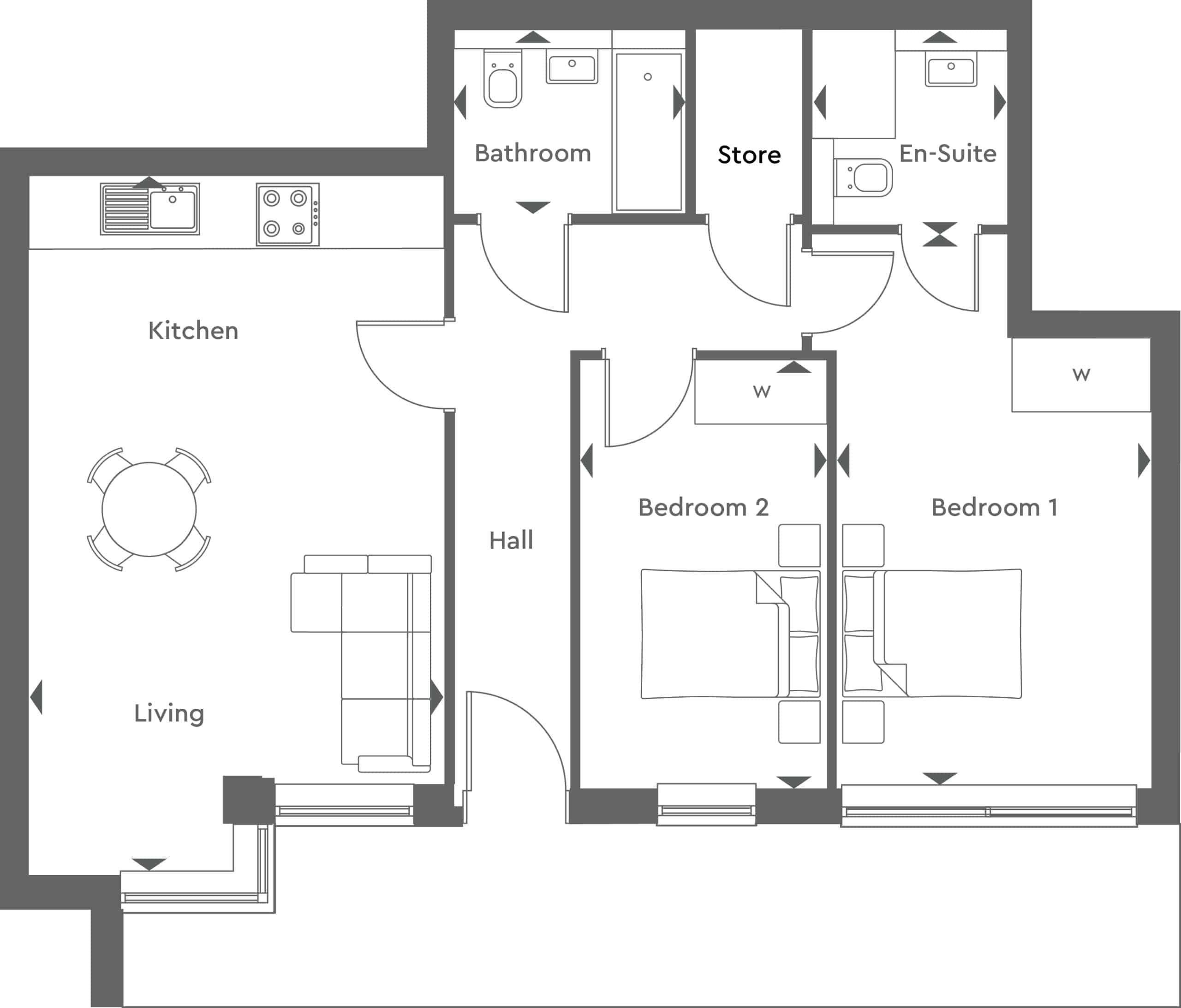 Homes for sale in Bournemouth New Homes Dorset Reef Manor